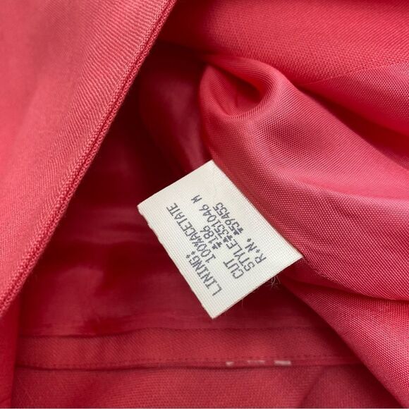 Vintage Gilmor Suit Blazer and Skirt Women’s Pink Barbie Career Fully Lined 10 - Picture 7 of 12